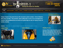 Tablet Screenshot of geesechoppers.com